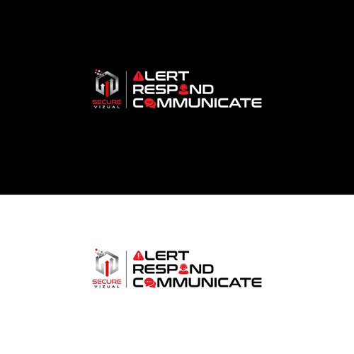 Secure Vizual Logo design 