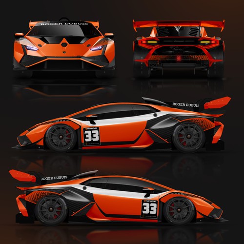 Lamborghini Super Trofeo EVO 2 Wrap