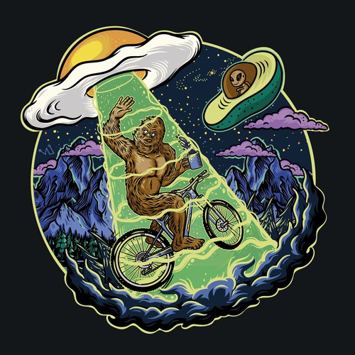 Blue Bike Cafe - UFO