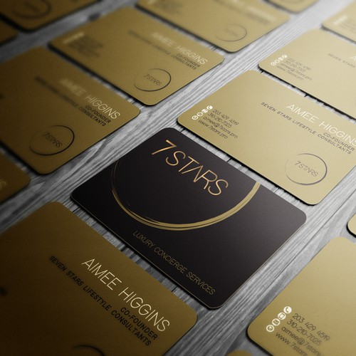 Luxury business card