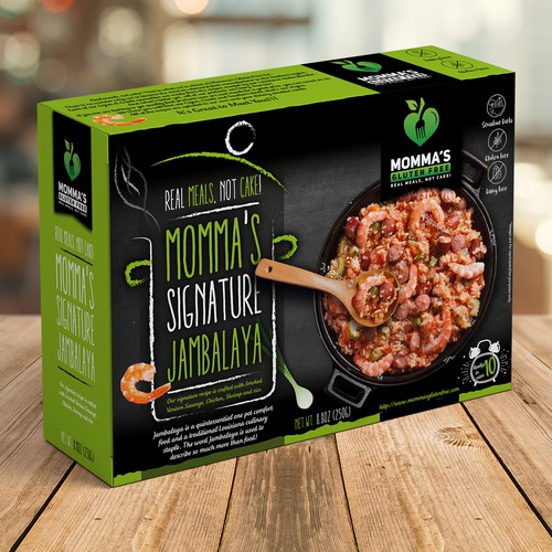  Momma's Gluten Free Needs Stand-out Product Packaging