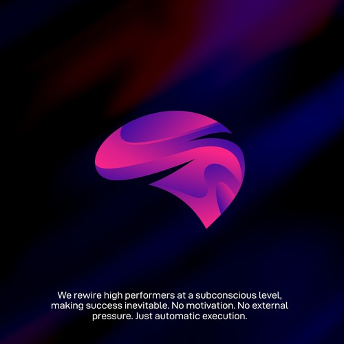 Modern brain logo concept