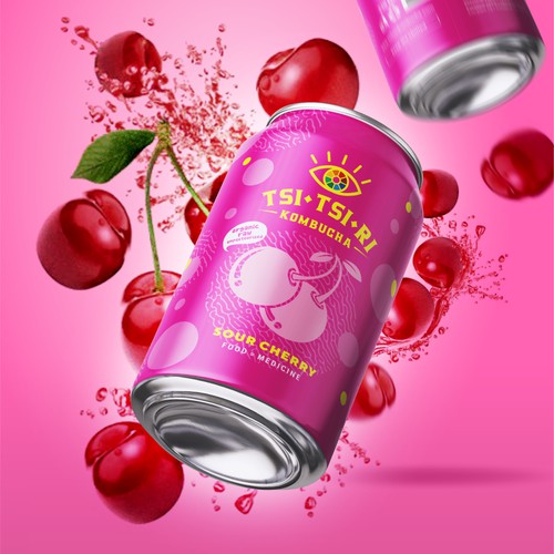 TSI TSI RI KOMBUCHA - LABEL DESIGN