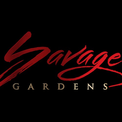 Red and gold foil logo