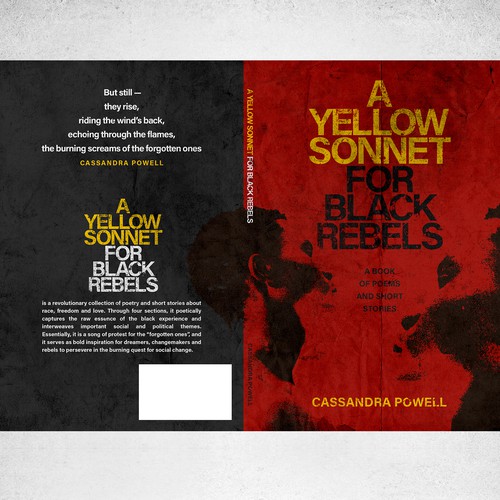 Book cover for A Yellow Sonnet For Black Rebels