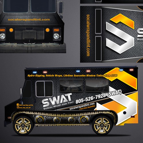 SWAT style truck design