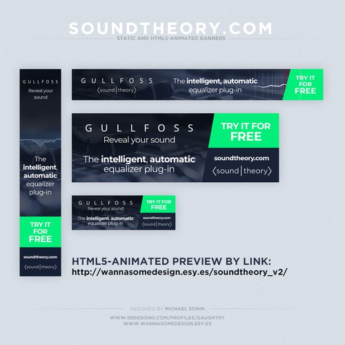 HTML5-animated & static banners
