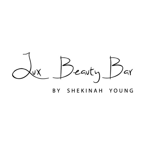 Lux Beauty Bar - logo design
