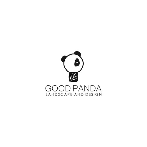 Logo design for Good Panda Landscaping Company