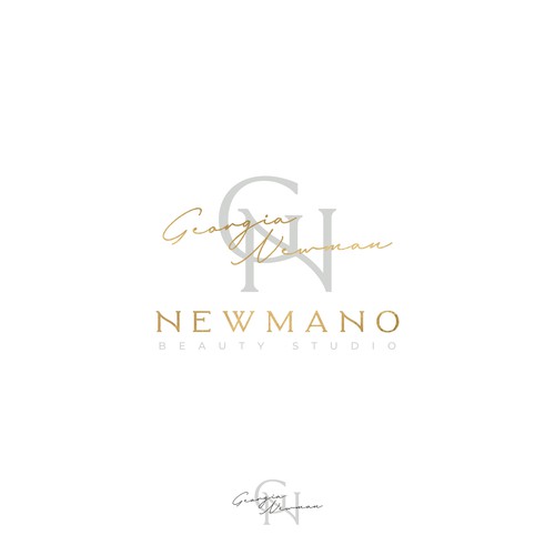 Beauty studio luxe logo design