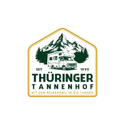 Logo for a Motorhome parking service.