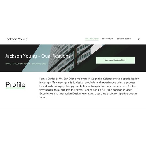 Portfolio Website 