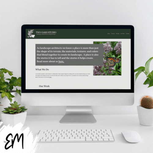 Landscape Architecture Website 