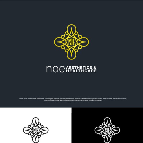 Aesthetics logo design