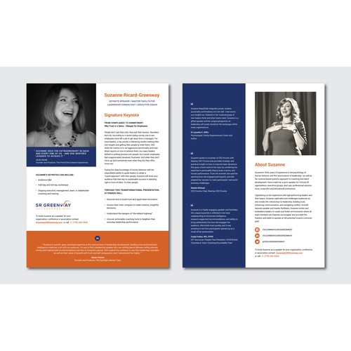 Bio Sheet for Public Speaking 
