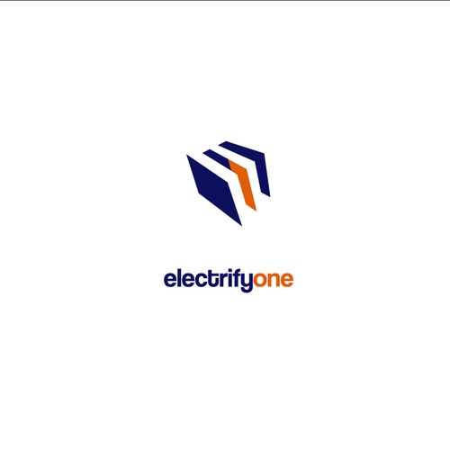 Design a modern logo for an electronics company