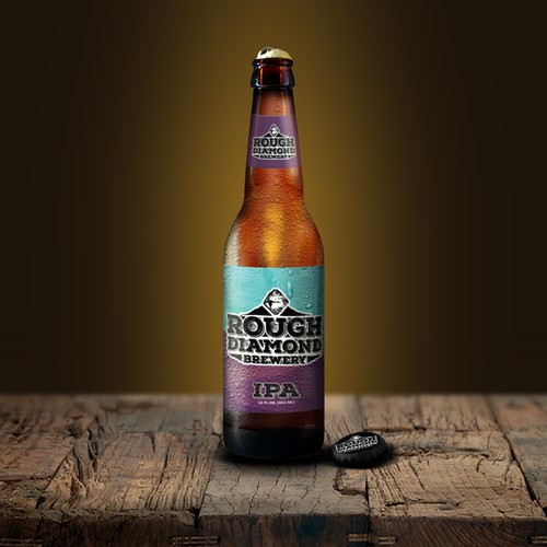 Rough Diamond Beer Label
