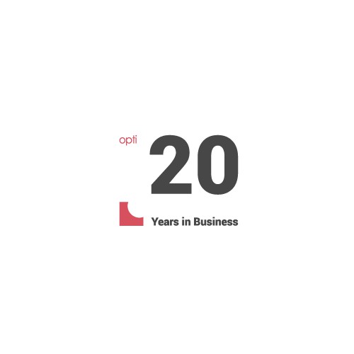 20 anniversary logo