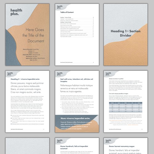 MS Word Template for Operation Manual