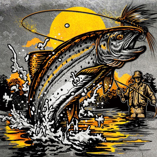 Trout fishing