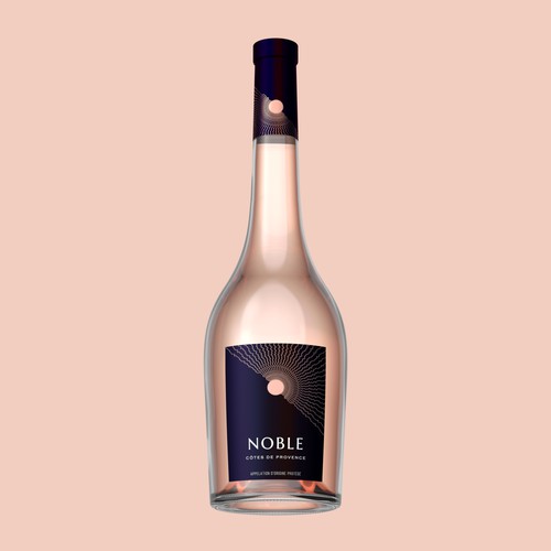 Wine label design