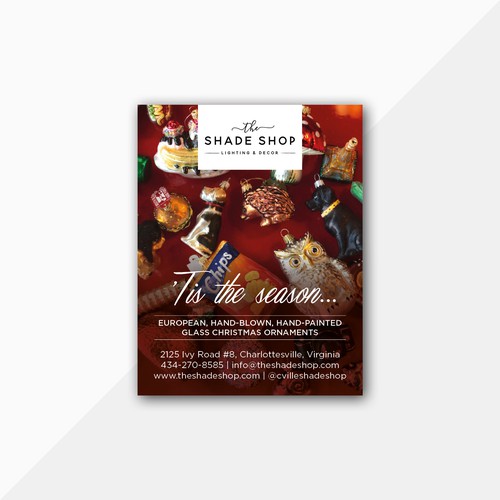 The Shade Shop Advertisement