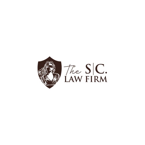 Logo design for The S.C. Law Firm