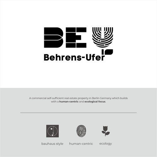 Logo for commercial real estate